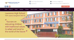 Desktop Screenshot of lawrenceschool.in
