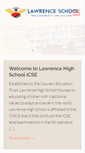 Mobile Screenshot of lawrenceschool.in